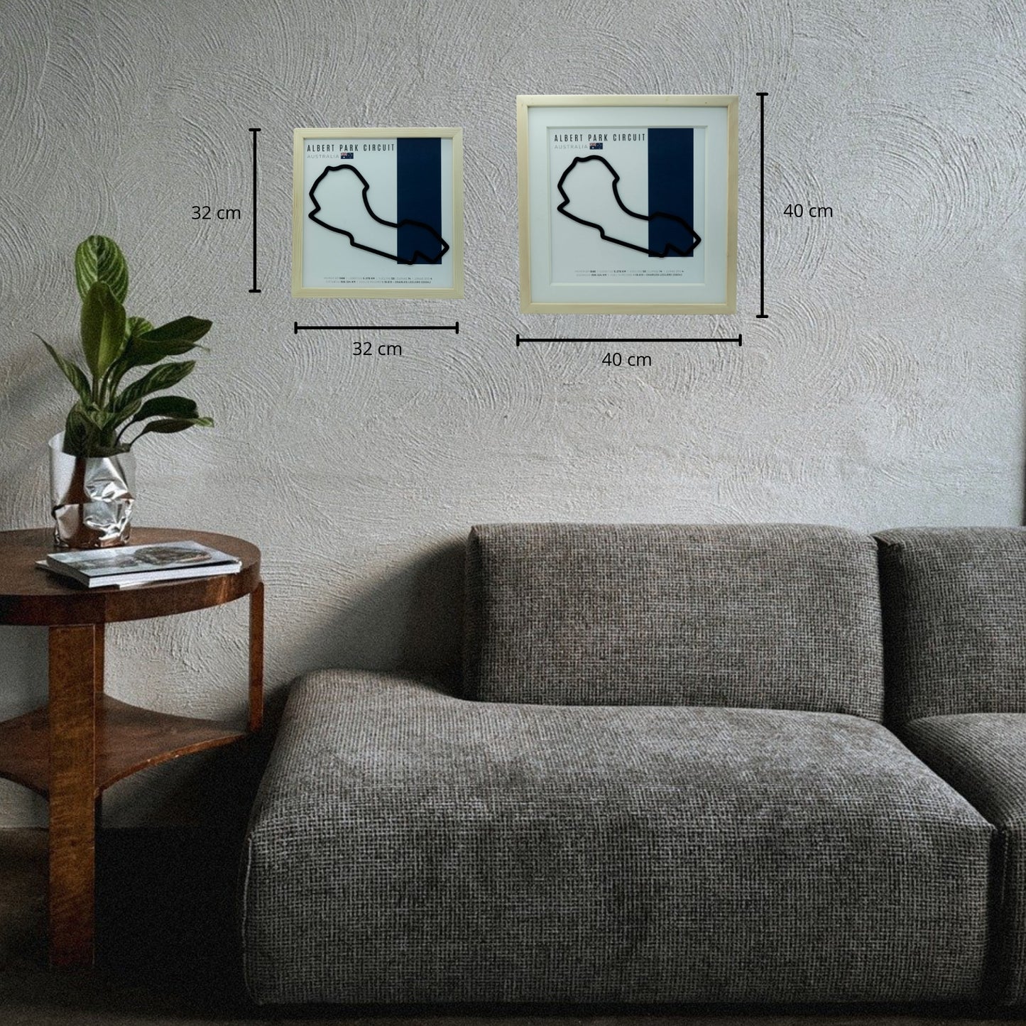 F1 – Circuito 3D Enmarcado | Albert Park Circuit (Australia)