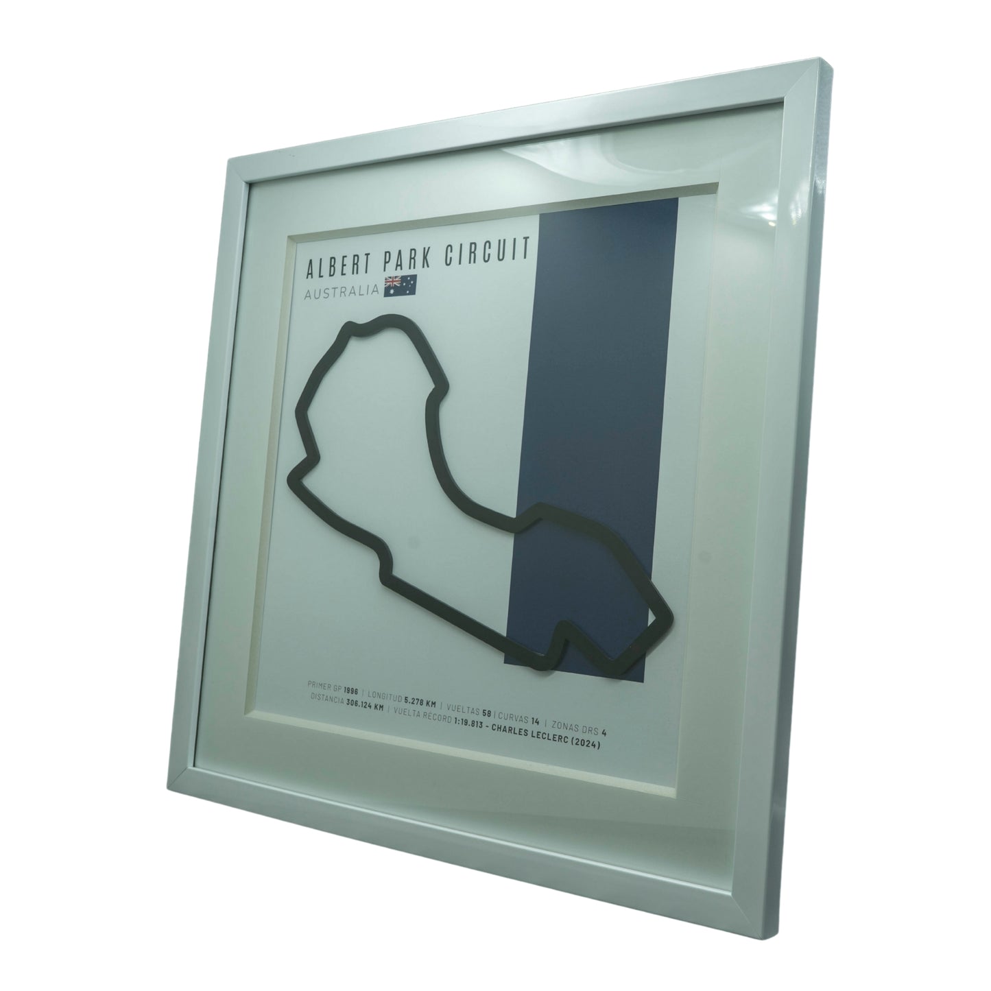 F1 – Albert Park Circuit (Australia) | Circuito 3D enmarcado