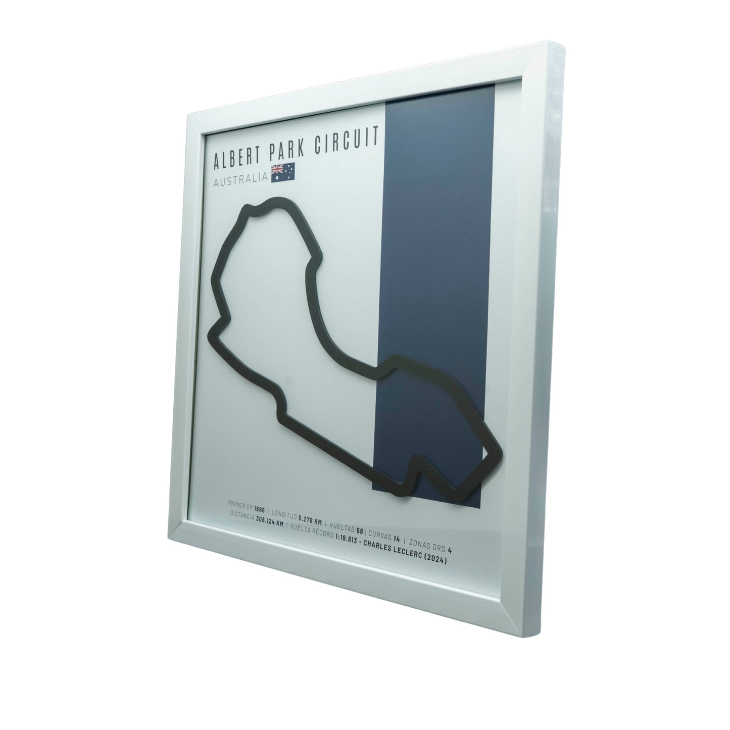 F1 – Albert Park Circuit (Australia) | Circuito 3D enmarcado