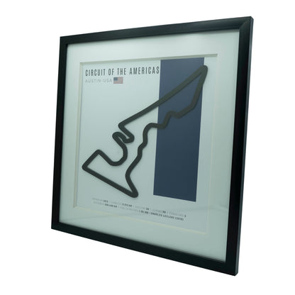 F1 - Circuito 3D Enmarcado | Circuit of The Americas / COTA (Estados Unidos)