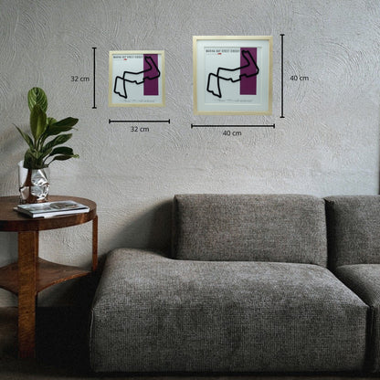 F1 - Circuito 3D Enmarcado | Marina Bay Street Circuit (Singapur)