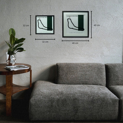 F1 - Circuito 3D Enmarcado | Autodromo Nazionale Monza (Italia)