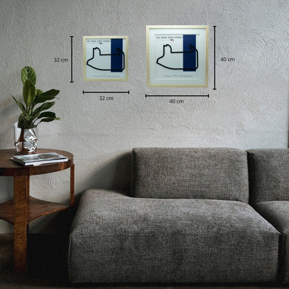 F1 - Circuito 3D Enmarcado | Las Vegas Strip Circuit (Estados Unidos)
