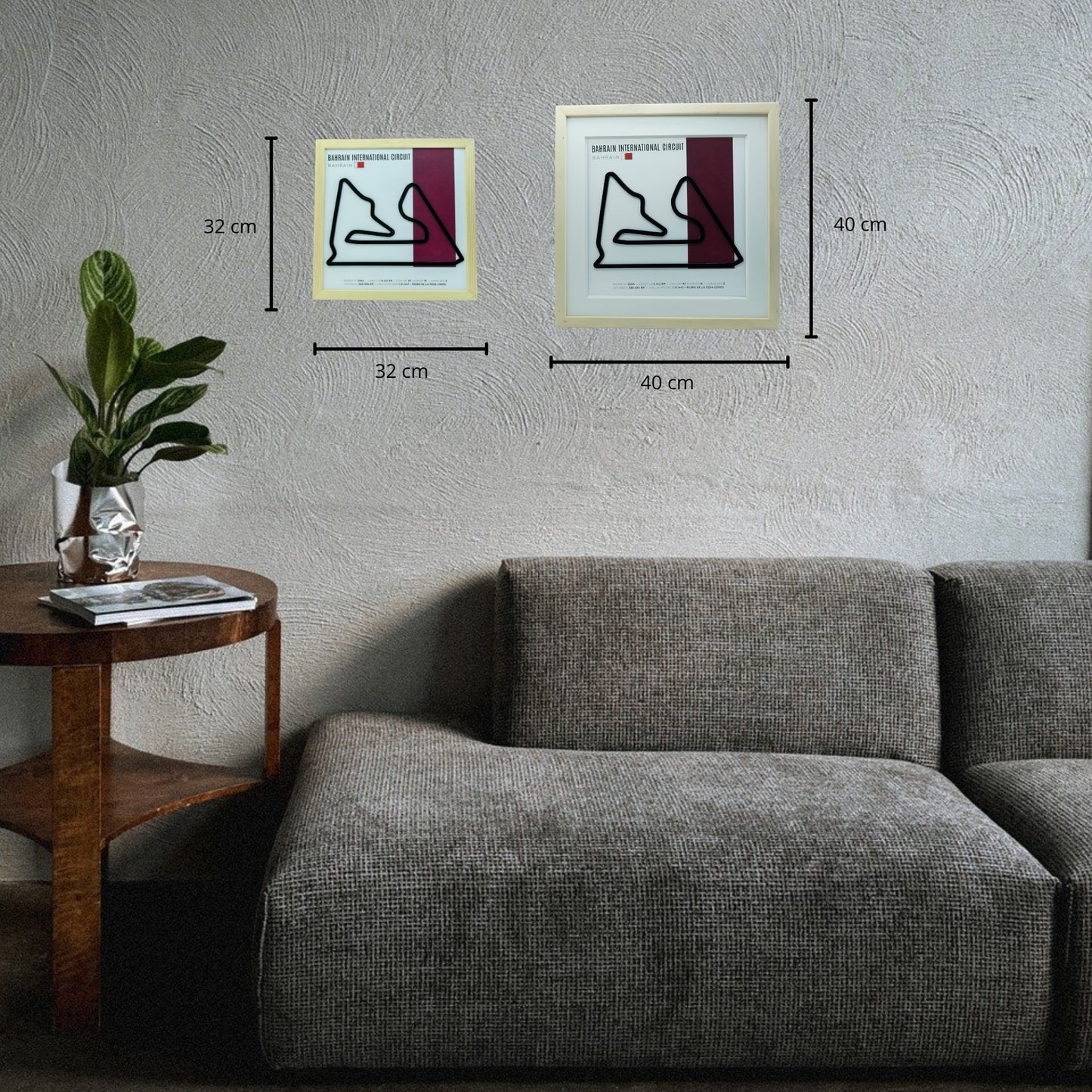 F1 – Circuito 3D Enmarcado | Bahrain International Circuit (Baréin)