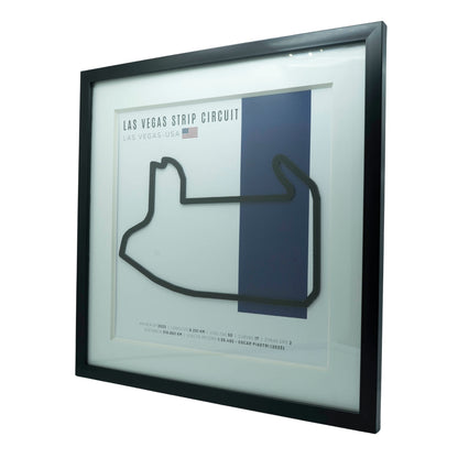 F1 - Circuito 3D Enmarcado | Las Vegas Strip Circuit (Estados Unidos)