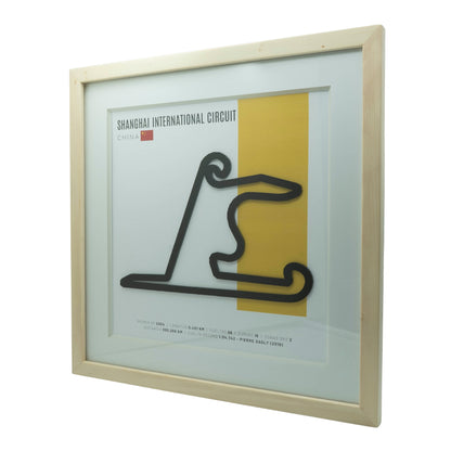 F1 – Circuito 3D Enmarcado | Shanghai International Circuit (China)