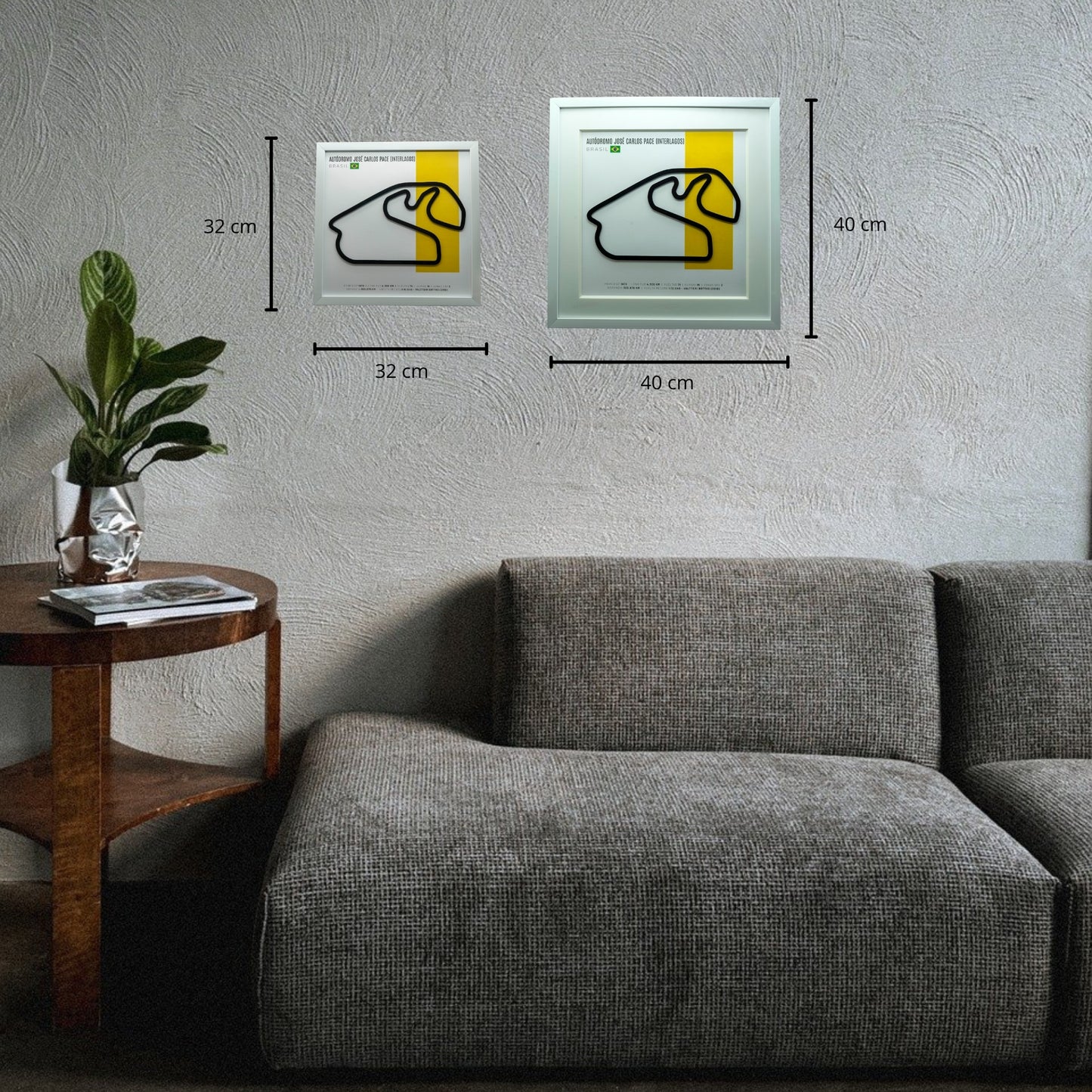 F1 - Circuito 3D Enmarcado | Autódromo José Carlos Pace / Interlagos (Brasil)