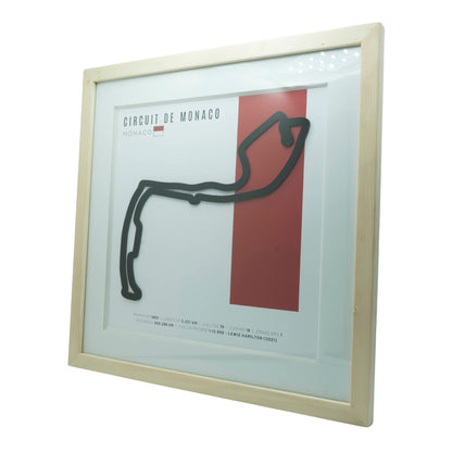 F1 - Circuito 3D Enmarcado | Circuit de Monaco (Mónaco)