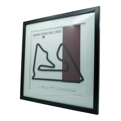 F1 – Circuito 3D Enmarcado | Bahrain International Circuit (Baréin)