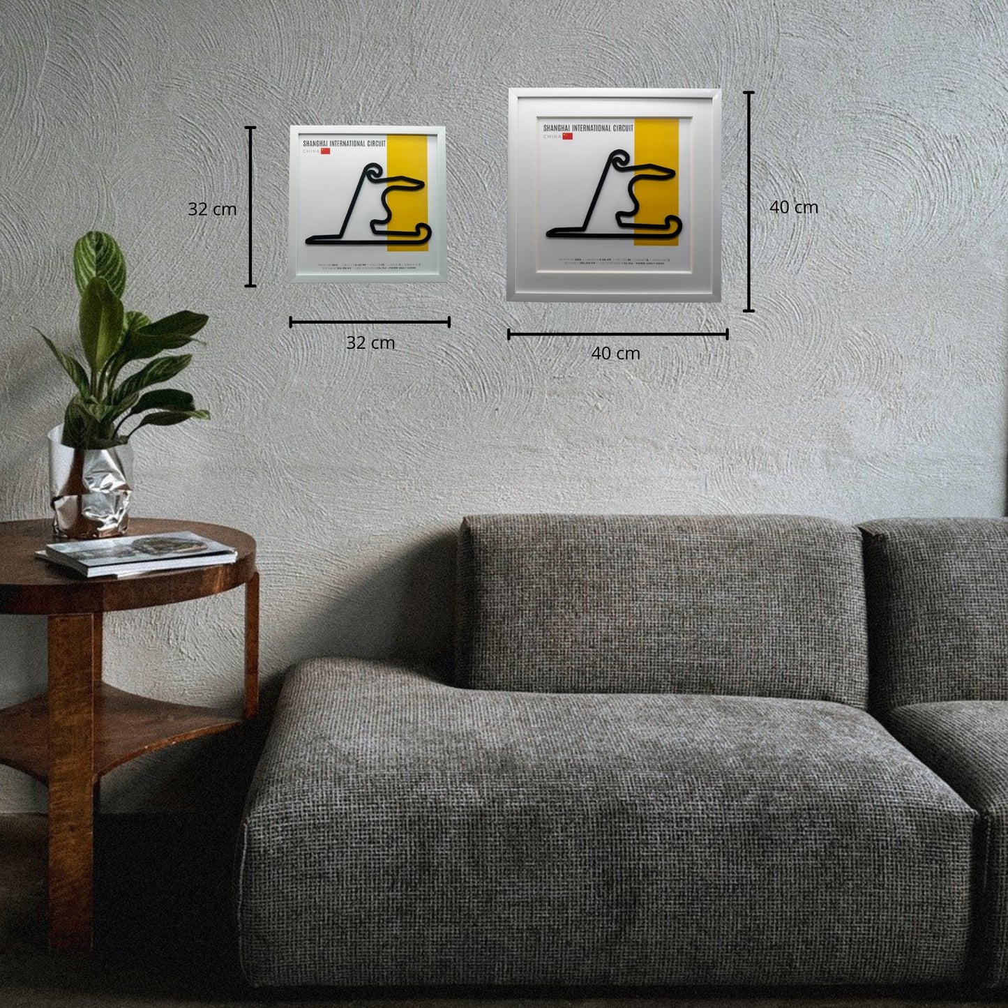 F1 – Circuito 3D Enmarcado | Shanghai International Circuit (China)