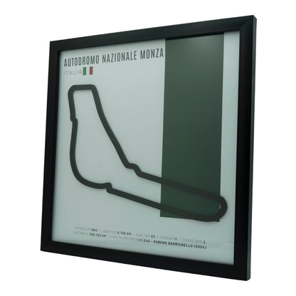 F1 - Circuito 3D Enmarcado | Autodromo Nazionale Monza (Italia)