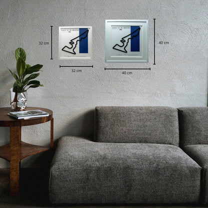 F1 - Circuito 3D Enmarcado | Circuit of The Americas / COTA (Estados Unidos)