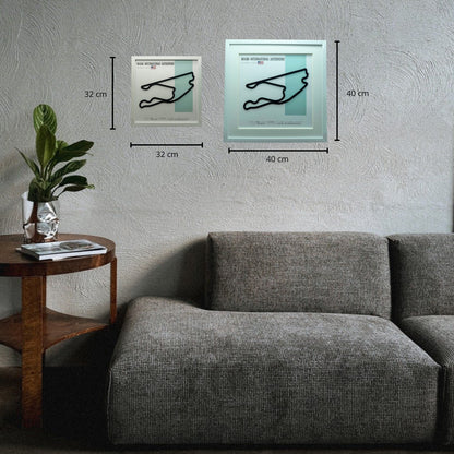 F1 - Circuito 3D Enmarcado | Miami International Autodrome (Estados Unidos)