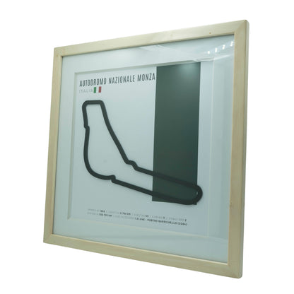 F1 - Circuito 3D Enmarcado | Autodromo Nazionale Monza (Italia)