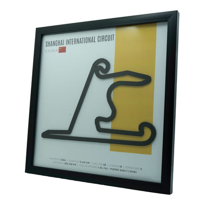 F1 – Circuito 3D Enmarcado | Shanghai International Circuit (China)
