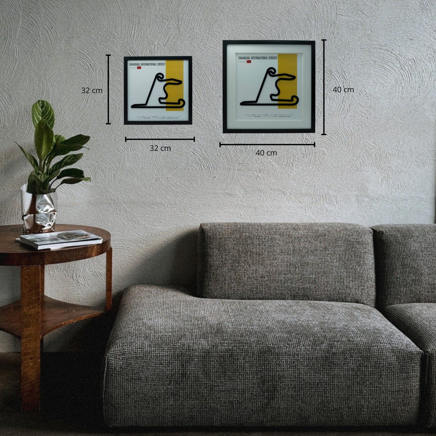F1 – Circuito 3D Enmarcado | Shanghai International Circuit (China)