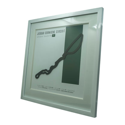 F1 –  Circuito 3D Enmarcado | Jeddah Corniche Circuit (Arabia Saudita)