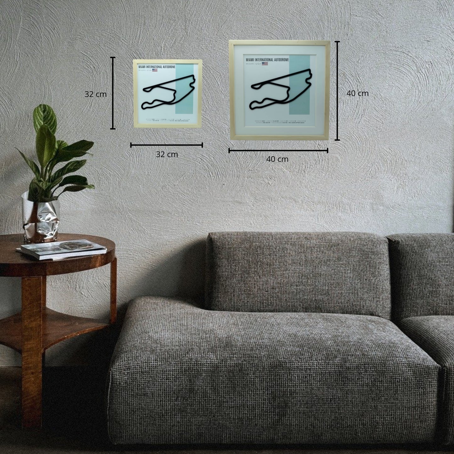 F1 - Circuito 3D Enmarcado | Miami International Autodrome (Estados Unidos)