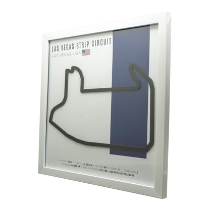F1 - Circuito 3D Enmarcado | Las Vegas Strip Circuit (Estados Unidos)