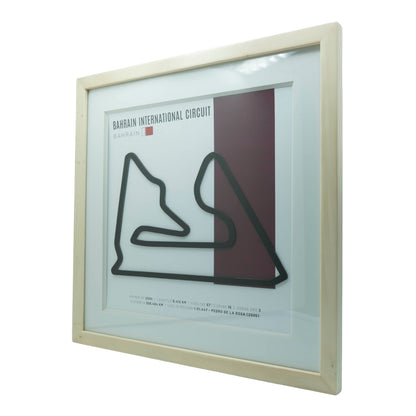 F1 – Circuito 3D Enmarcado | Bahrain International Circuit (Baréin)