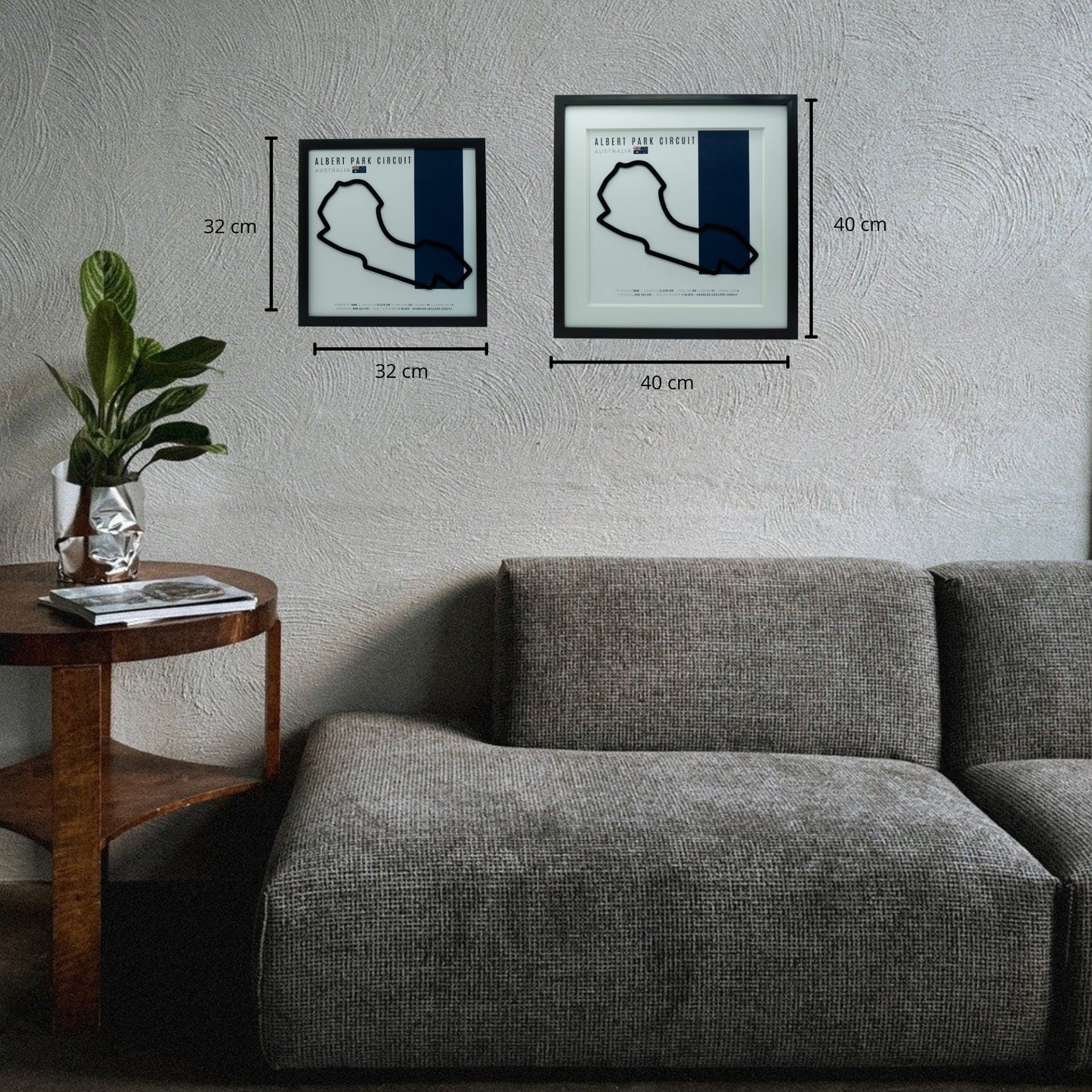 F1 –  Circuito 3D Enmarcado | Albert Park Circuit (Australia)