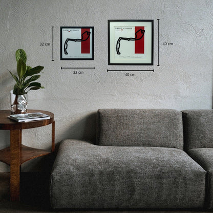 F1 - Circuito 3D Enmarcado | Circuit de Monaco (Mónaco)