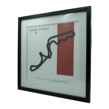 F1 – Circuito 3D Enmarcado | Suzuka Circuit (Japón)