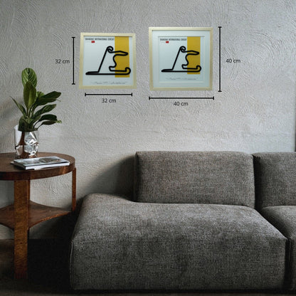 F1 – Circuito 3D Enmarcado | Shanghai International Circuit (China)